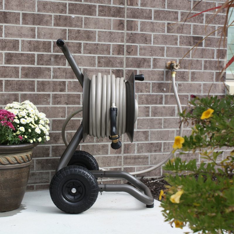 2-Wheel Garden Hose Reel Cart - Image 10