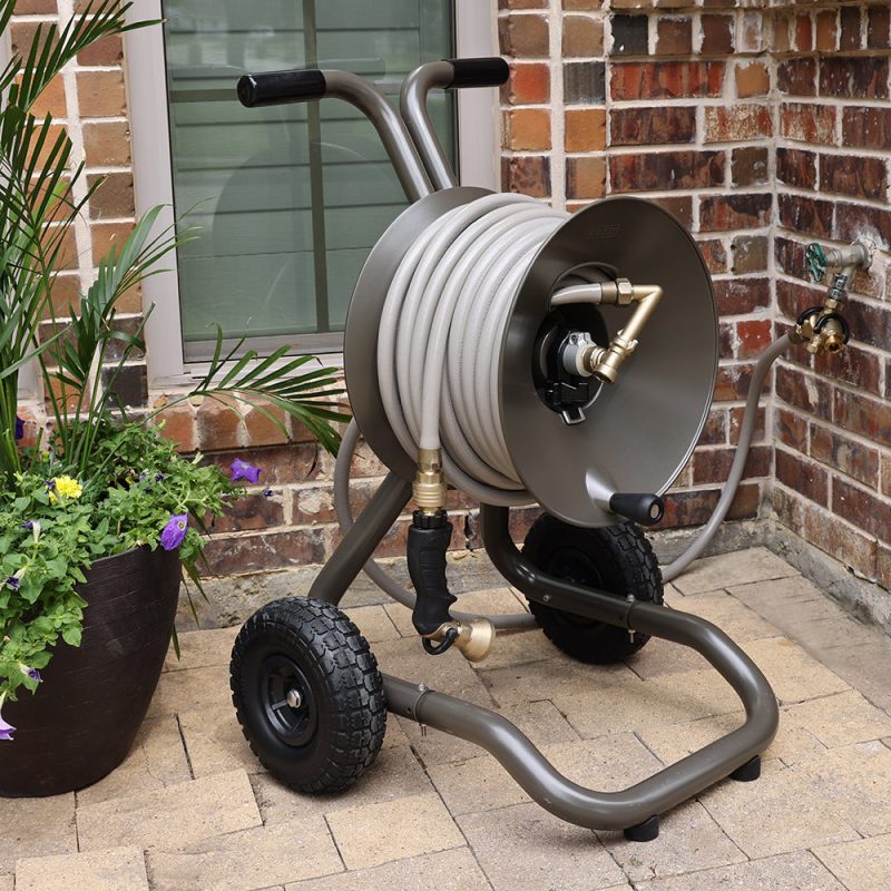 2-Wheel Garden Hose Reel Cart - Image 12