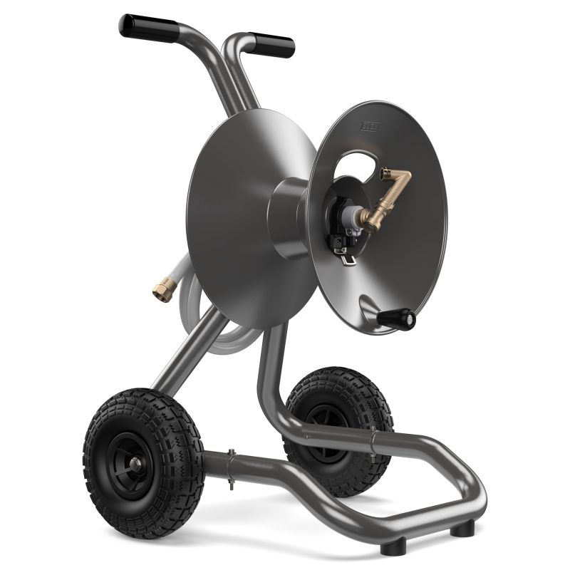 2-Wheel Garden Hose Reel Cart - Image 2