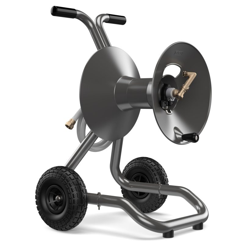 2-Wheel Garden Hose Reel Cart - Image 6