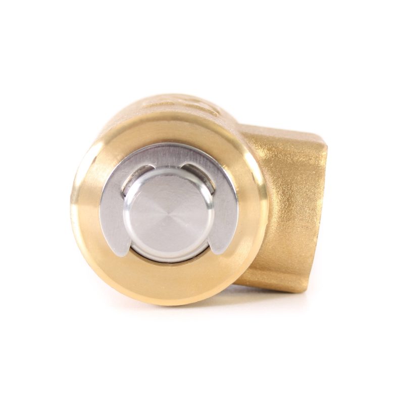 90?? High Pressure Hose Reel Swivel, 1/2"F x 3/8"F - Image 3