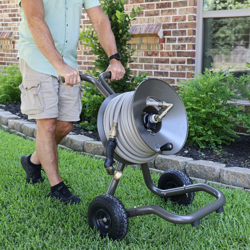 2-Wheel Garden Hose Reel Cart - Image 11